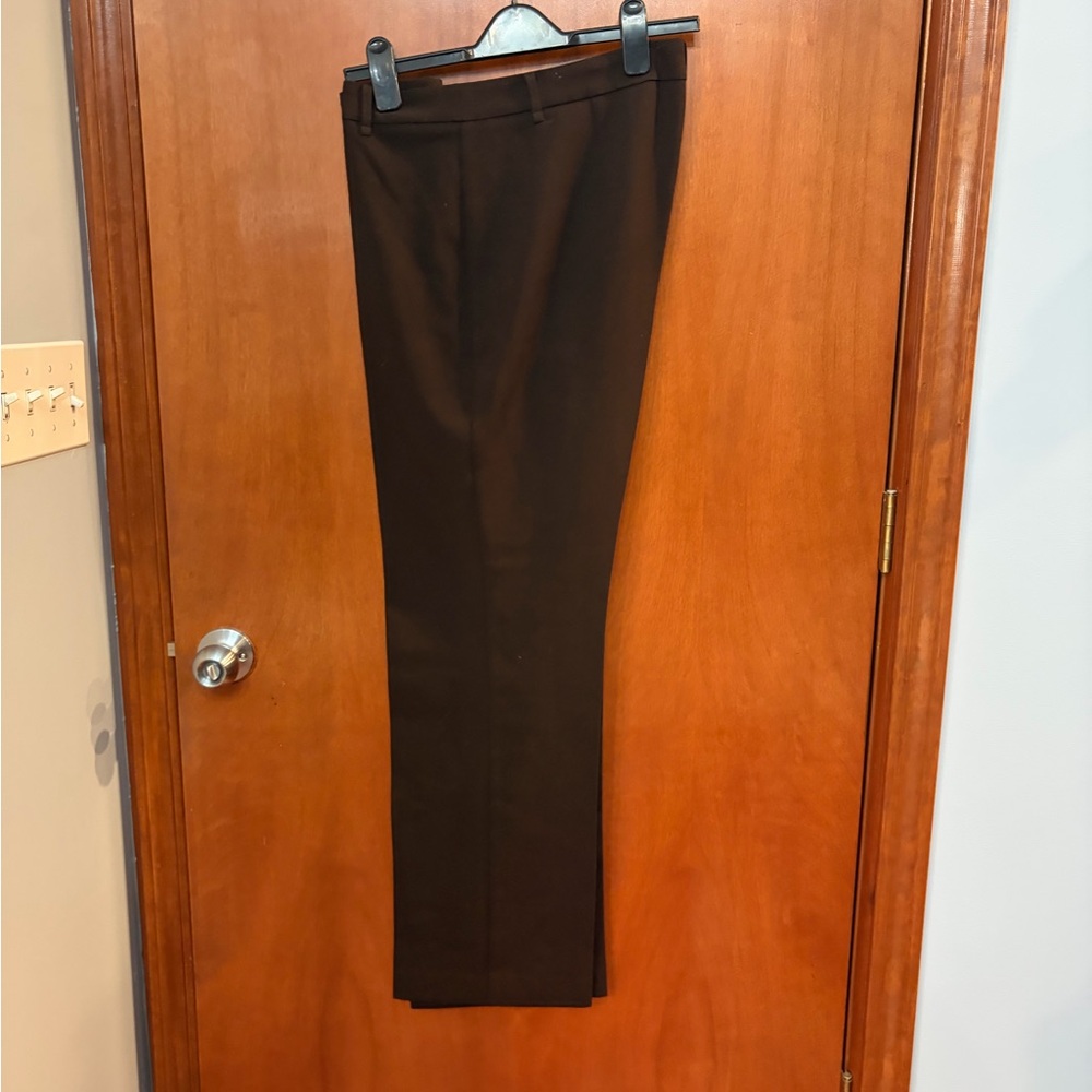 Talbots Brown Slacks Heritage Fit Size 12